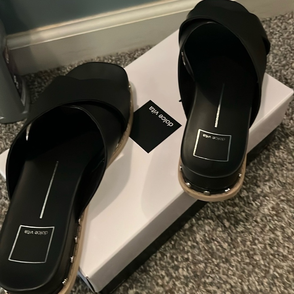 Dolce vita size 8 studded sandals!  Only worn once!